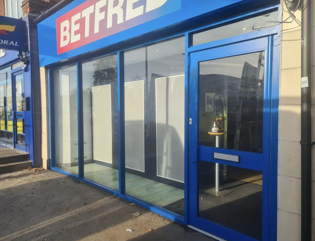 Bet Fred Shopfront Norwich
